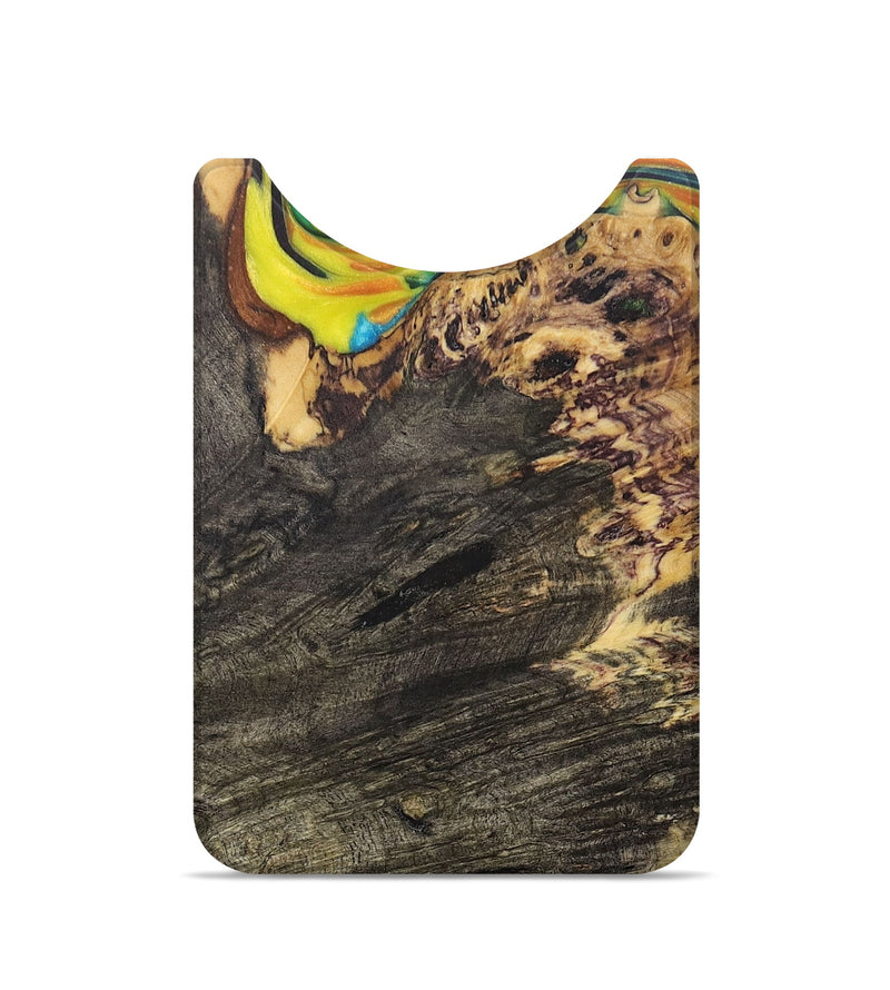 Live Edge Wood+Resin Wallet - Drew (Wood Burl, 681331)