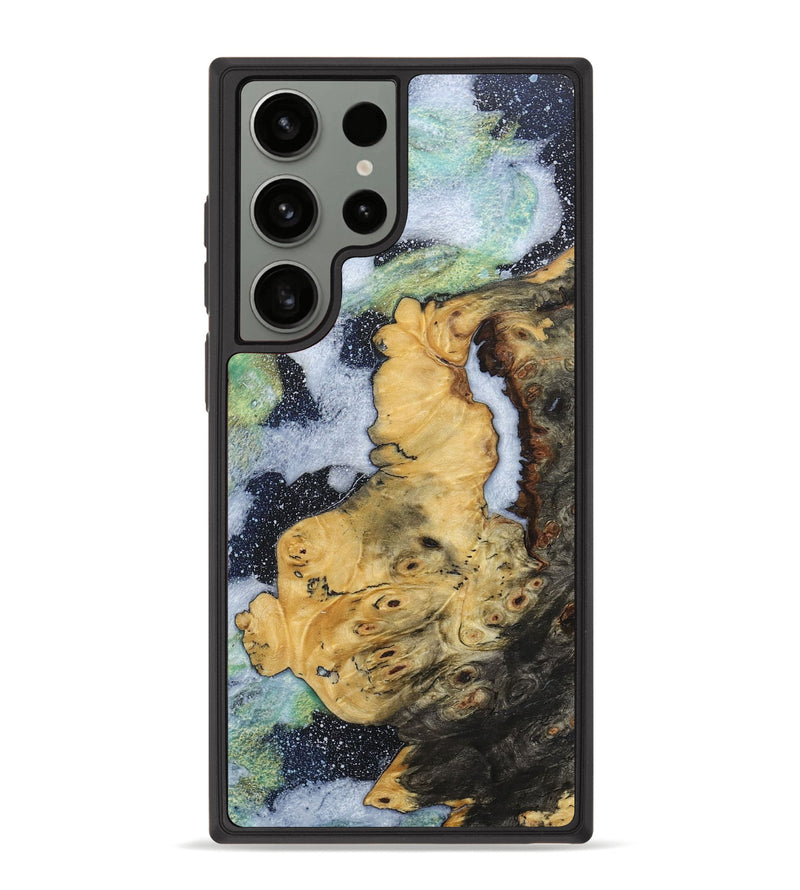 Galaxy S23 Ultra Wood+Resin Phone Case - Katina (Cosmos, 681461)