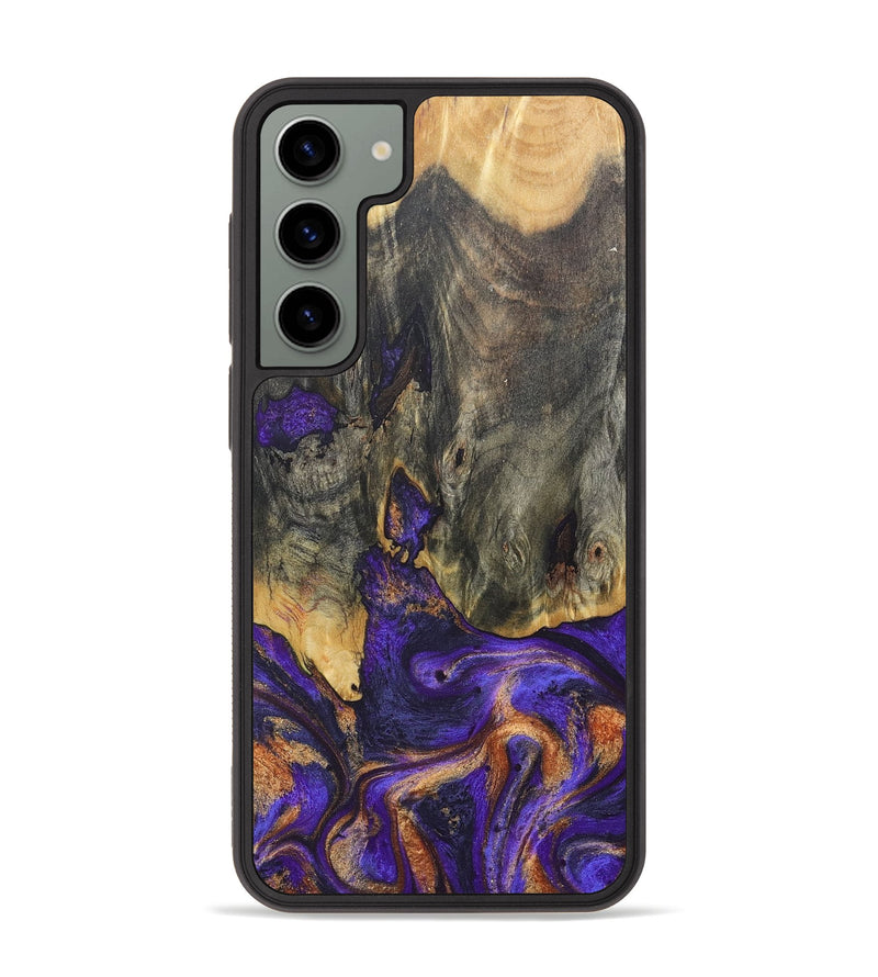 Galaxy S23 Plus Wood+Resin Phone Case - Sierra (Purple, 681583)