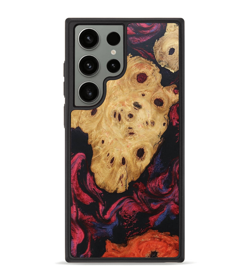 Galaxy S23 Ultra Wood+Resin Phone Case - Cecilia (Mosaic, 681610)