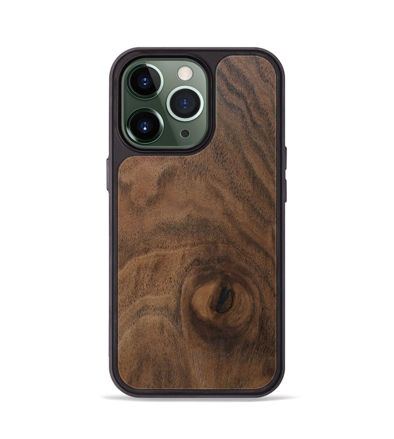 iPhone 13 Pro Wood+Resin Phone Case - Nico (Wood Burl, 681688)