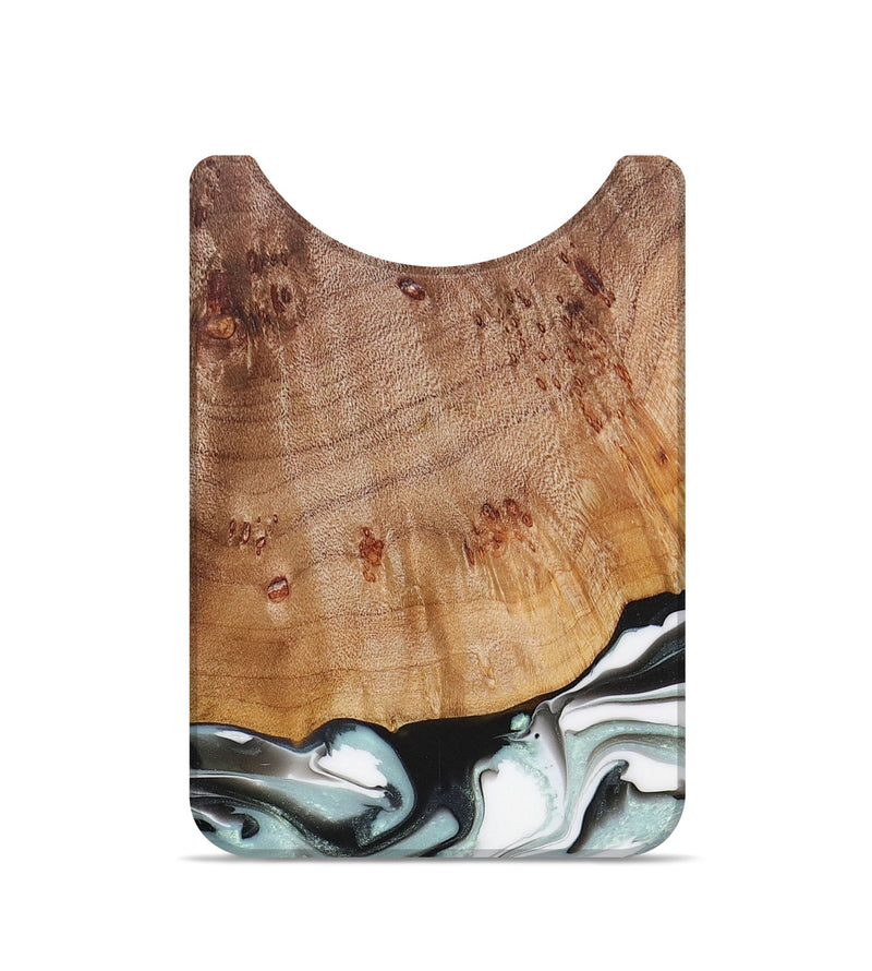 Live Edge Wood+Resin Wallet - Cohen (Blue, 681876)
