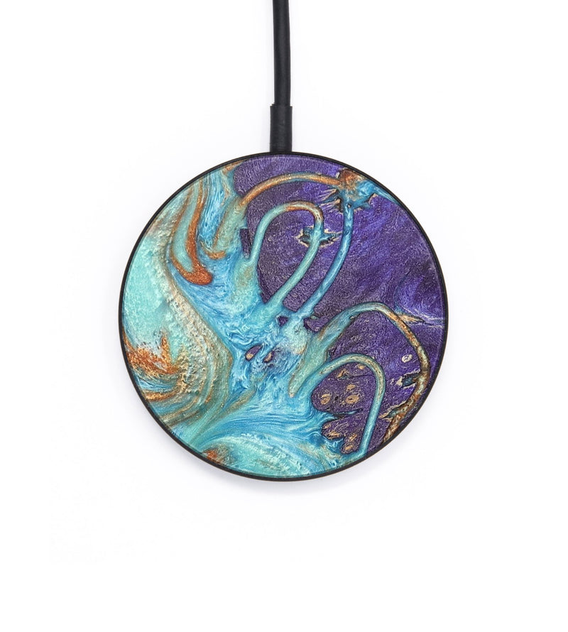 Circle Wood+Resin Wireless Charger - Toby (Pattern, 682113)