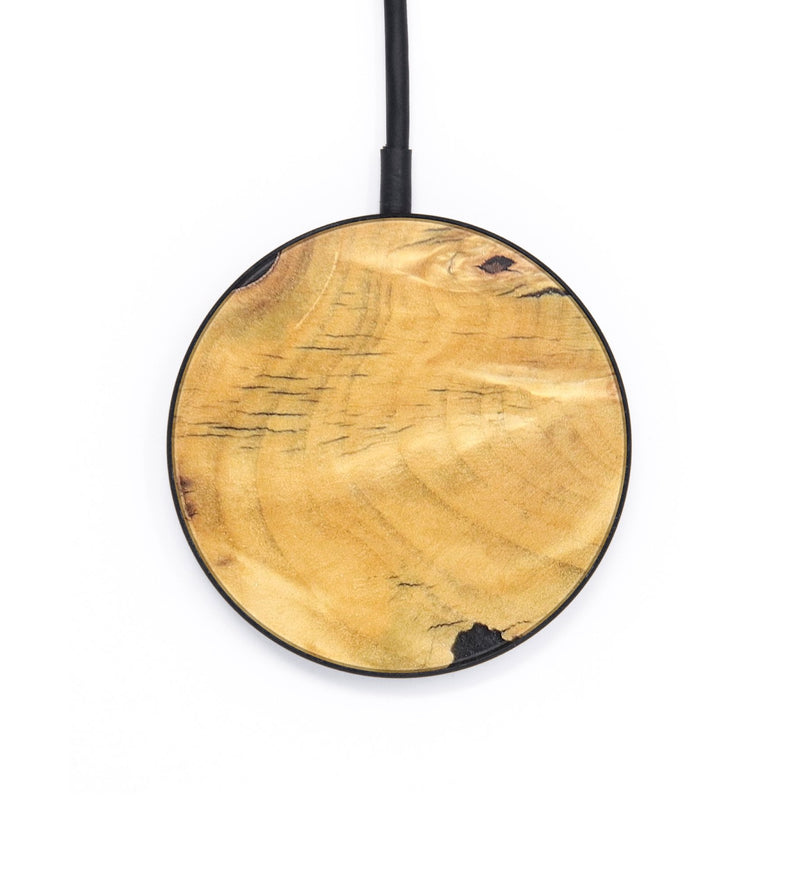 Circle Wood+Resin Wireless Charger - Sallie (Wood Burl, 682125)