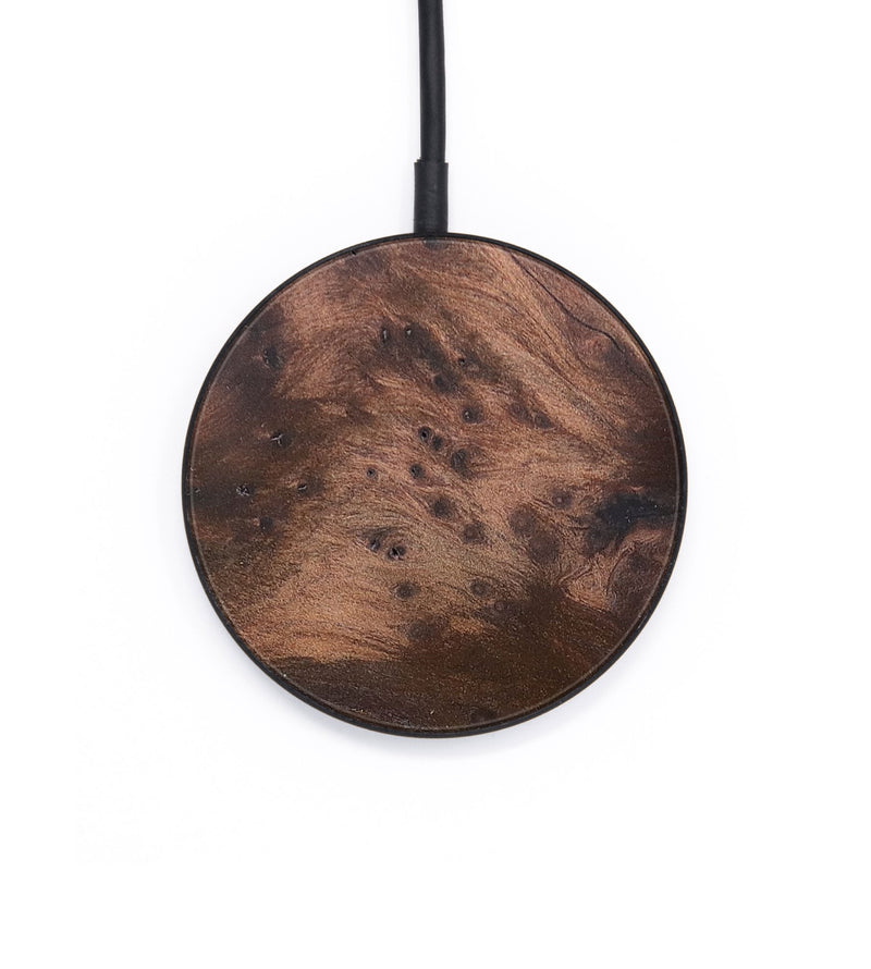 Circle Wood+Resin Wireless Charger - Guadalupe (Wood Burl, 682133)