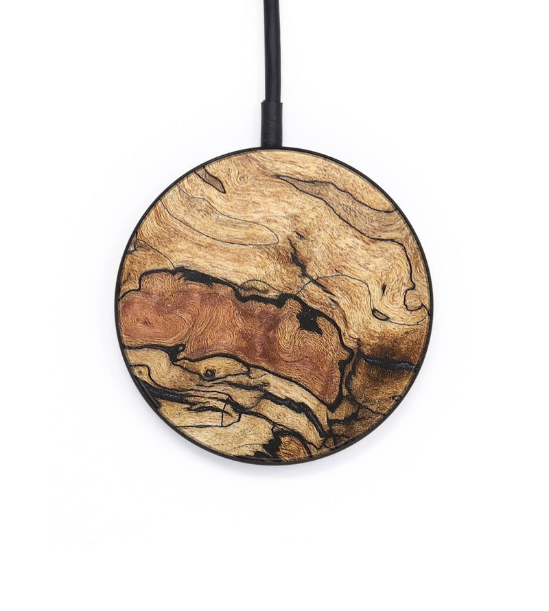 Circle Wood+Resin Wireless Charger - Kaitlin (Wood Burl, 682135)