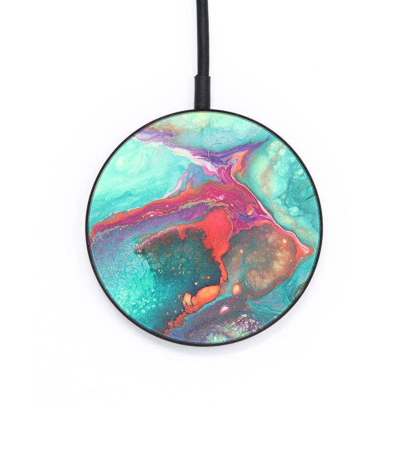 Circle ResinArt Wireless Charger - Amanda (Watercolor, 682419)
