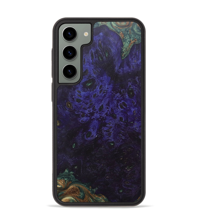 Galaxy S23 Plus Wood+Resin Phone Case - Reginald (Wood Burl, 682835)