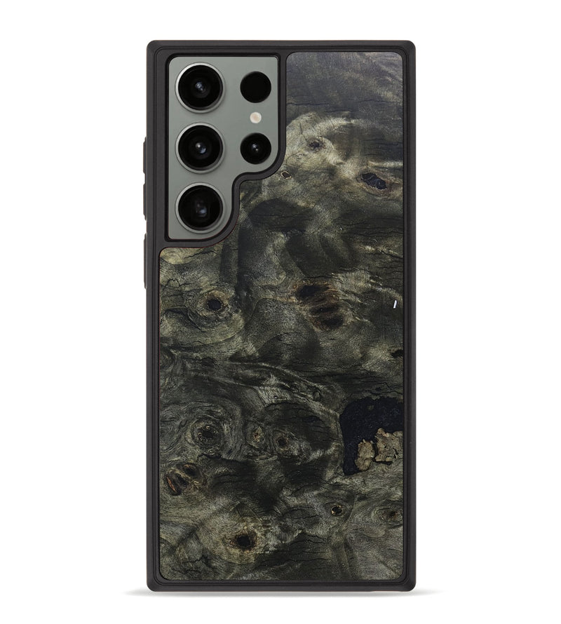 Galaxy S23 Ultra Wood+Resin Phone Case - Theresa (Wood Burl, 682836)