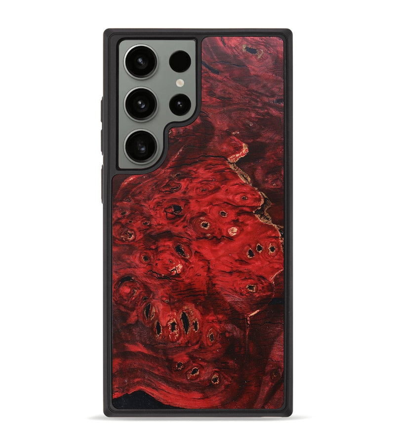 Galaxy S23 Ultra Wood+Resin Phone Case - Gillian (Wood Burl, 682840)