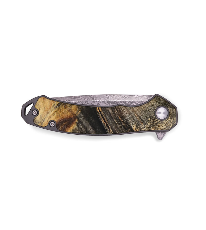 EDC Wood+Resin Pocket Knife - Makenzie (Wood Burl, 683136)