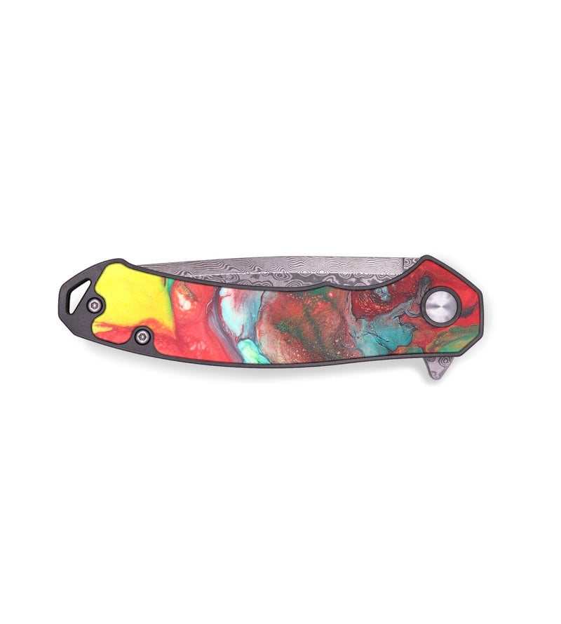 EDC Wood+Resin Pocket Knife - Weston (Watercolor, 683151)
