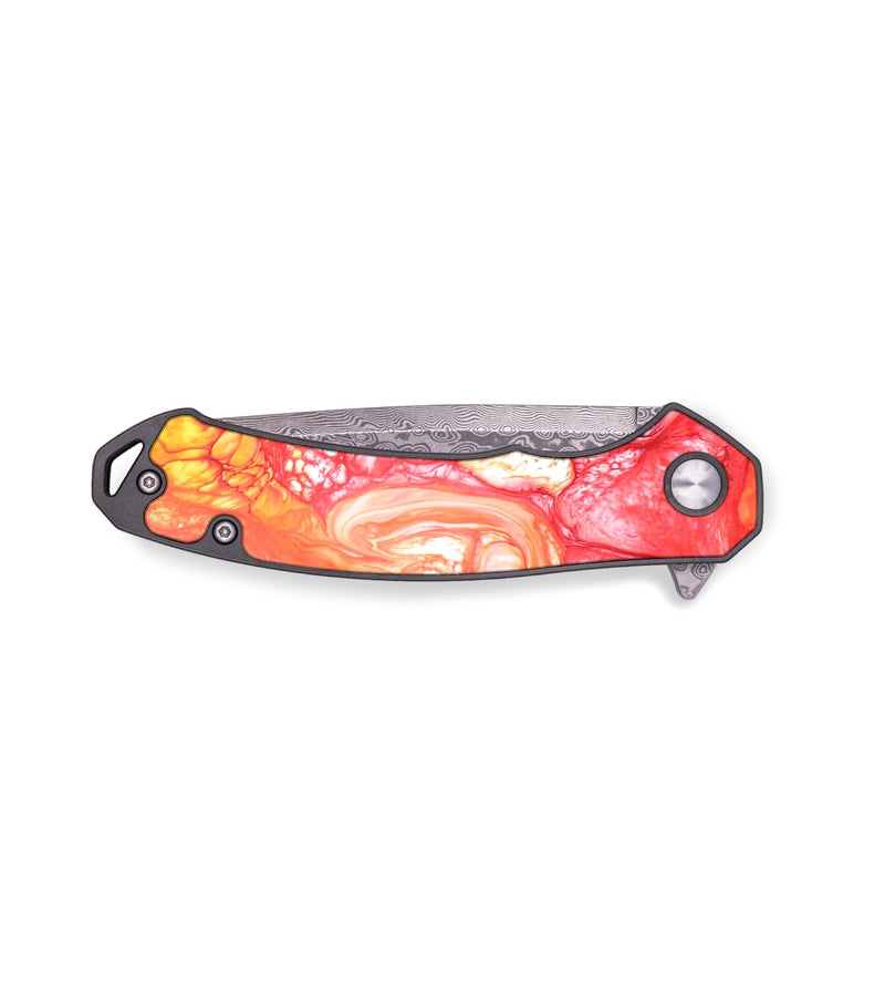 EDC Wood+Resin Pocket Knife - Opal (Watercolor, 683153)