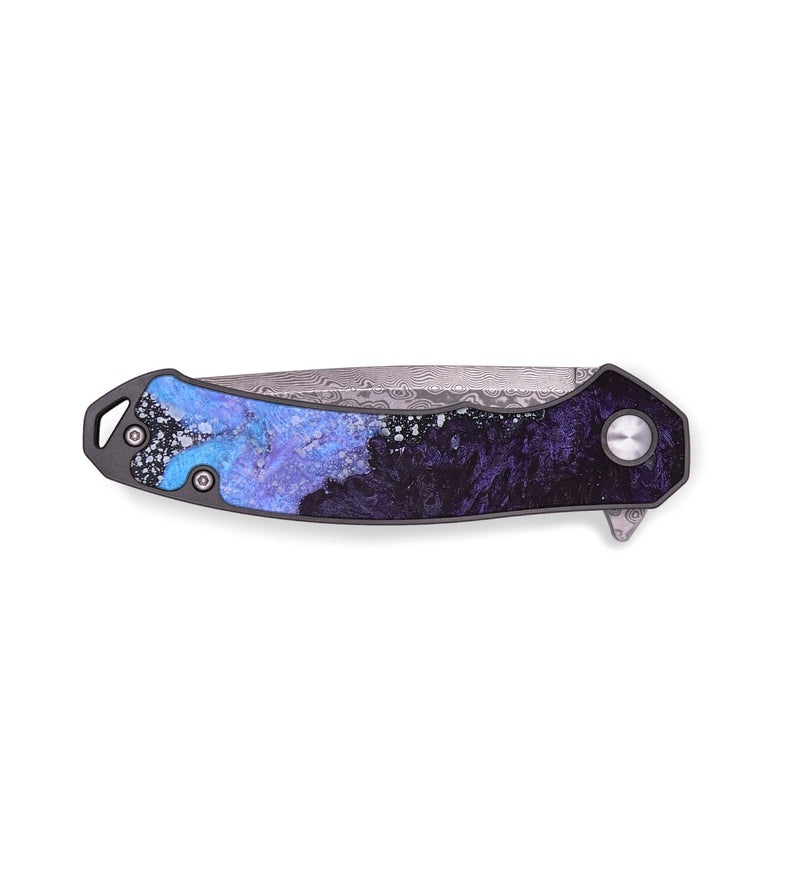 EDC Wood+Resin Pocket Knife - Antoinette (Cosmos, 683155)