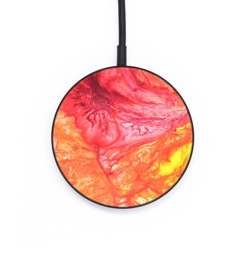 Circle Wood+Resin Wireless Charger - Kehlani (Watercolor, 683200)