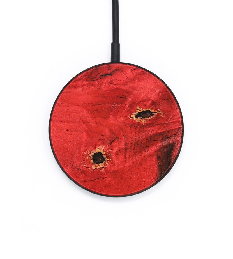 Circle Wood+Resin Wireless Charger - Lorrie (Wood Burl, 683220)