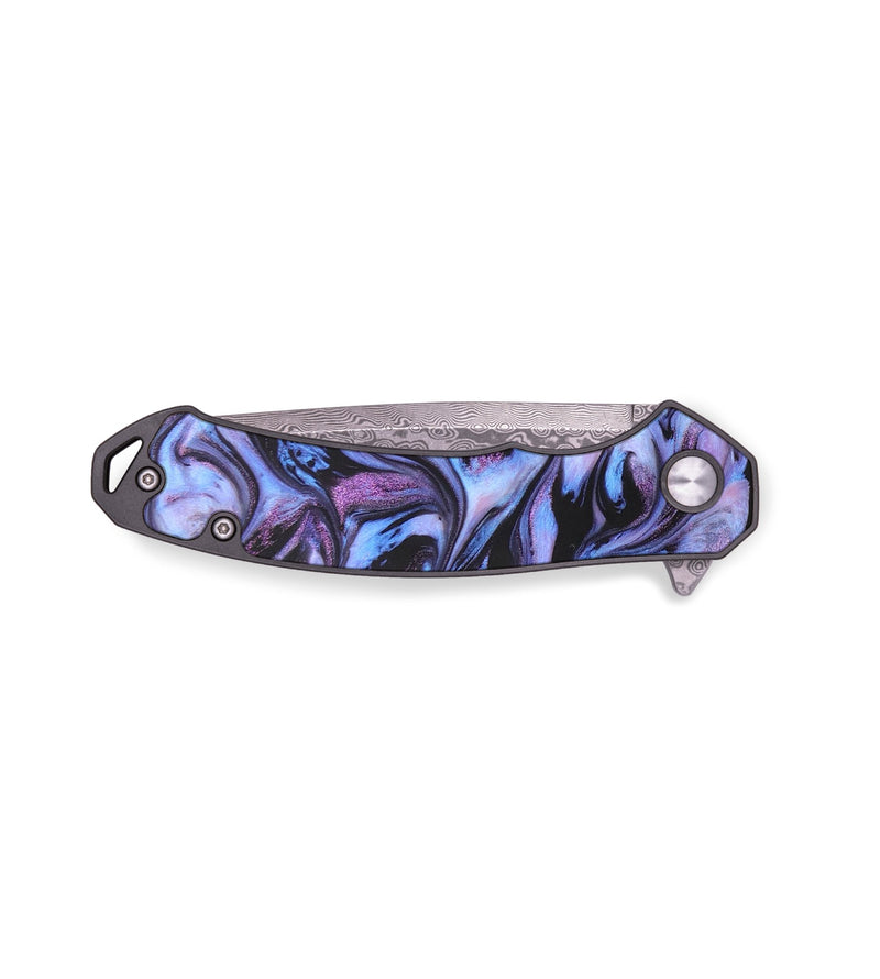 EDC Wood+Resin Pocket Knife - Carole (Aurora, 683259)