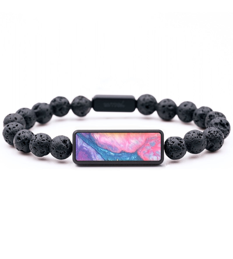 Lava Bead ResinArt Bracelet - Remy (Watercolor, 683342)