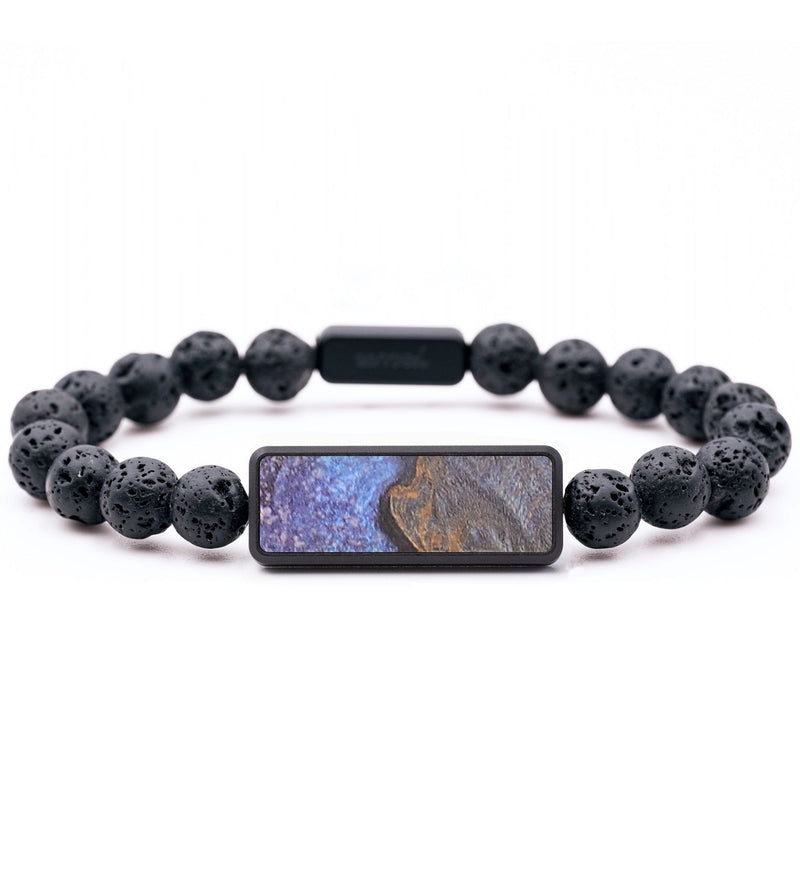 Lava Bead Wood+Resin Bracelet - Dawson (Cosmos, 683353)