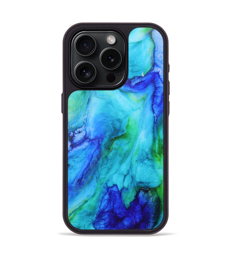 iPhone 15 Pro ResinArt Phone Case - Gia (Watercolor, 683609)