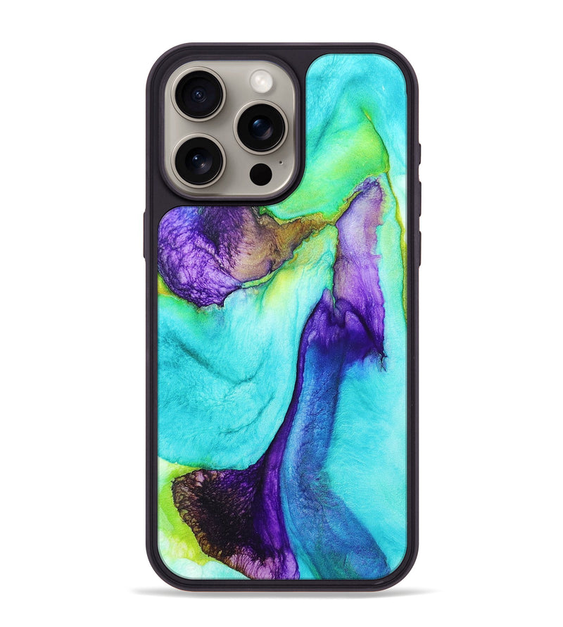 iPhone 15 Pro Max ResinArt Phone Case - Leah (Watercolor, 683643)
