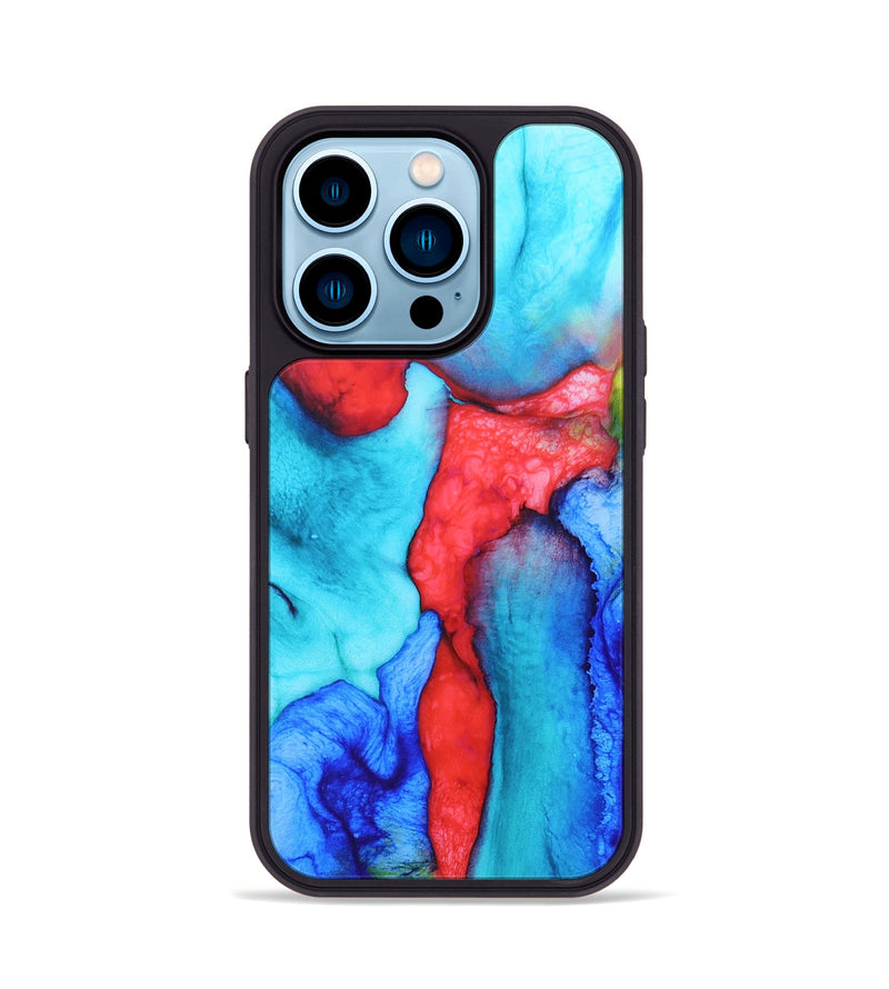 iPhone 14 Pro ResinArt Phone Case - Emilee (Watercolor, 683646)