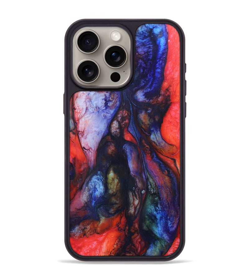 iPhone 15 Pro Max ResinArt Phone Case - Kelly (Watercolor, 683664)