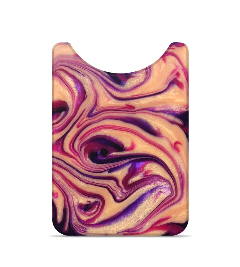 Live Edge ResinArt Wallet - Alina (Purple, 683766)