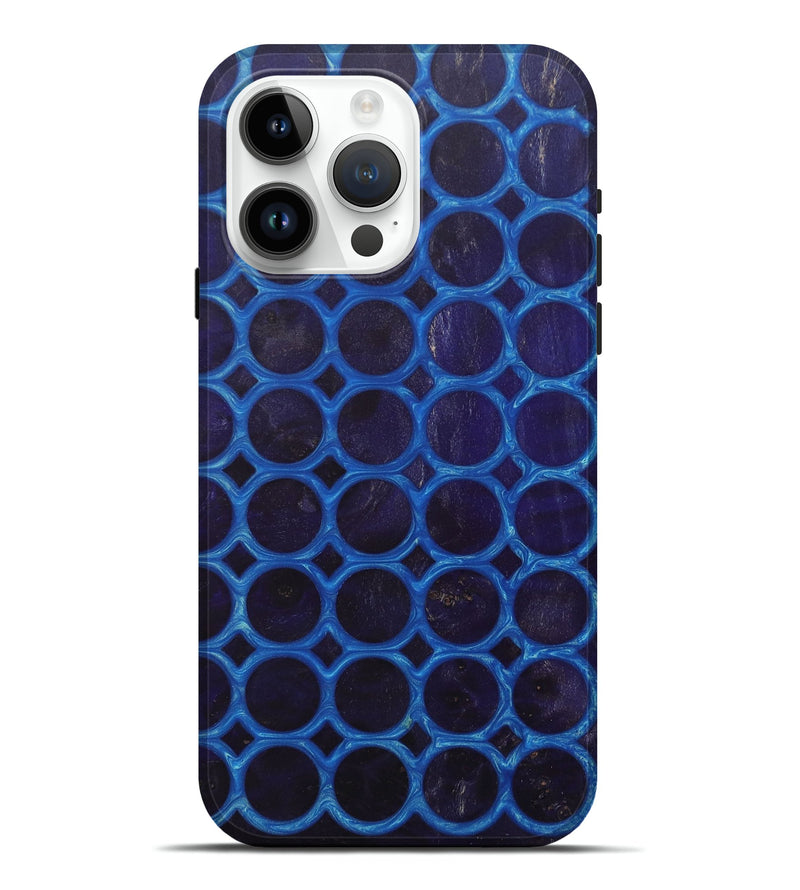 iPhone 15 Pro Max Wood+Resin Live Edge Phone Case - Reese (Pattern, 684176)