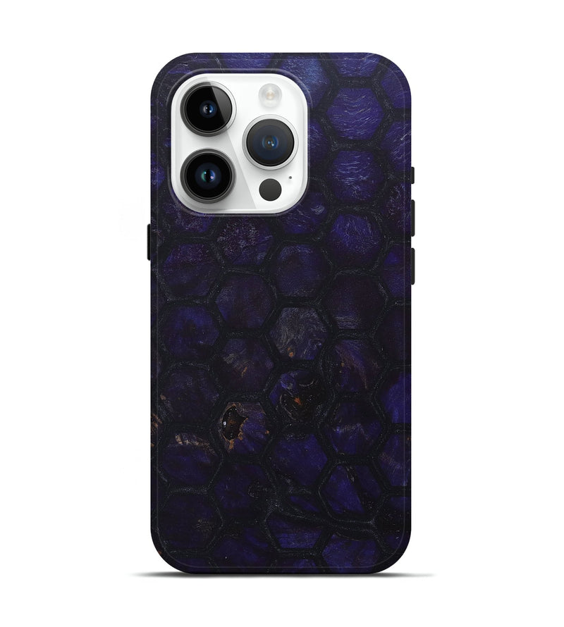 iPhone 15 Pro Wood+Resin Live Edge Phone Case - Garrett (Pattern, 684179)