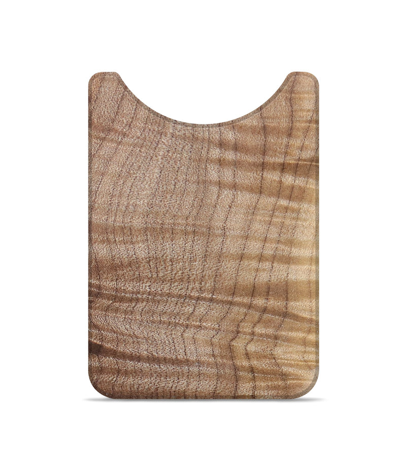 Live Edge Wood+Resin Wallet - Doris (Wood Burl, 684310)