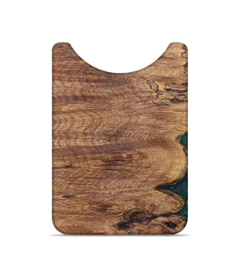 Live Edge Wood+Resin Wallet - Aden (Wood Burl, 684311)