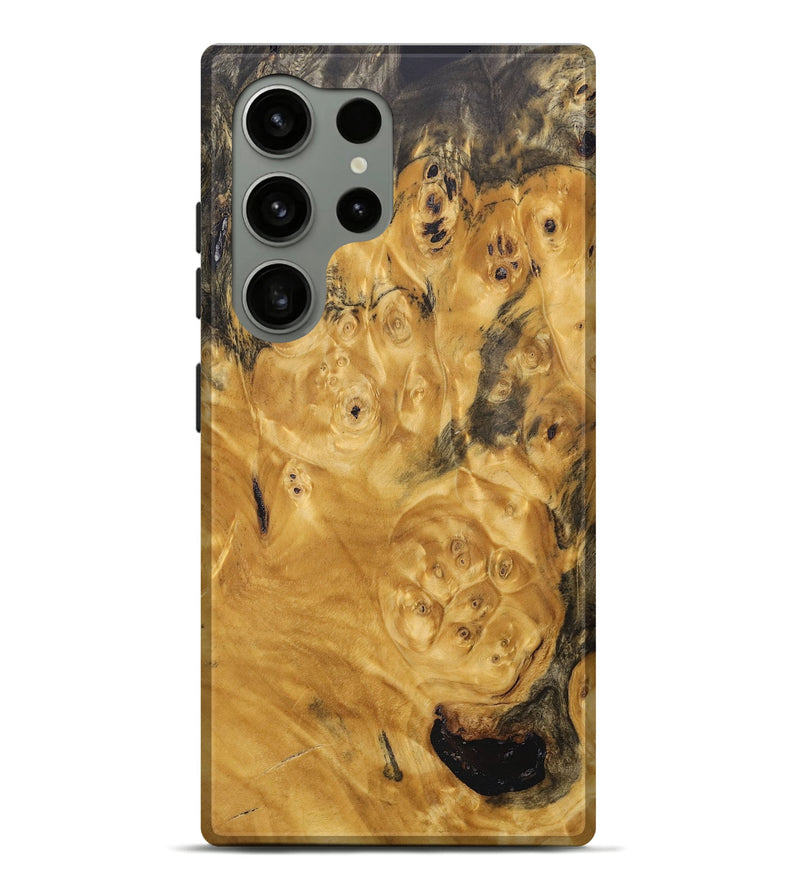 Galaxy S24 Ultra Wood+Resin Live Edge Phone Case - Lincoln (Wood Burl, 684374)