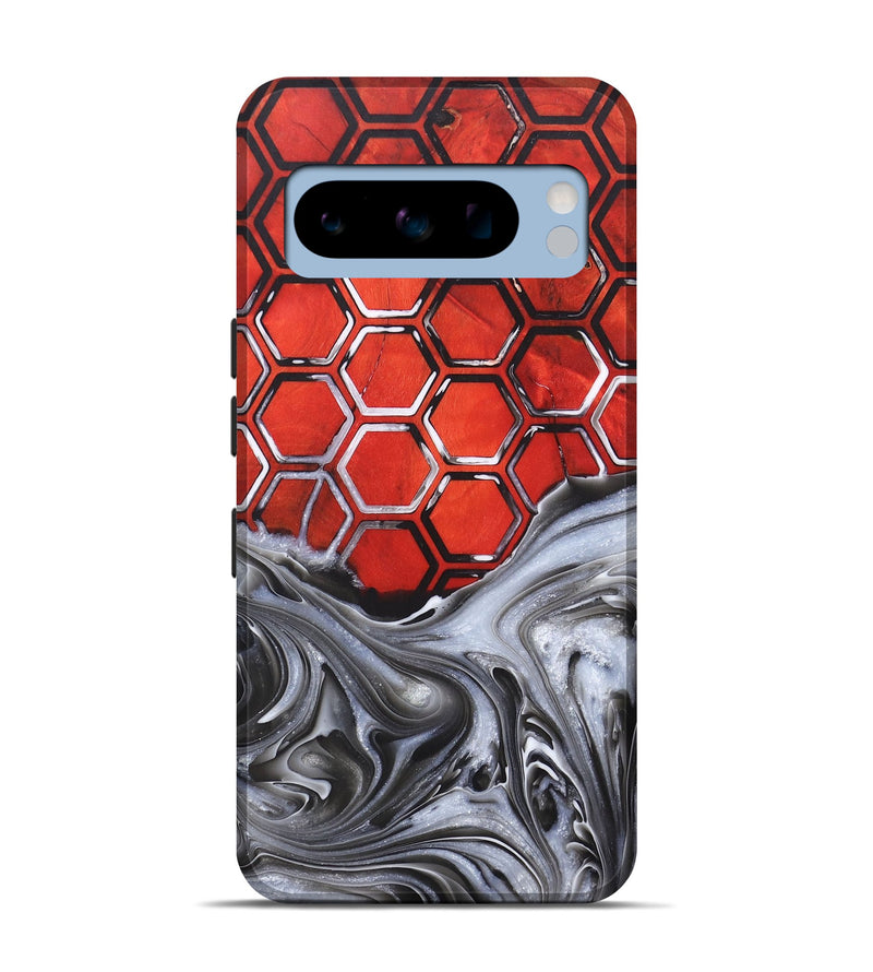 Pixel 8 Pro Wood+Resin Live Edge Phone Case - Luka (Pattern, 684407)