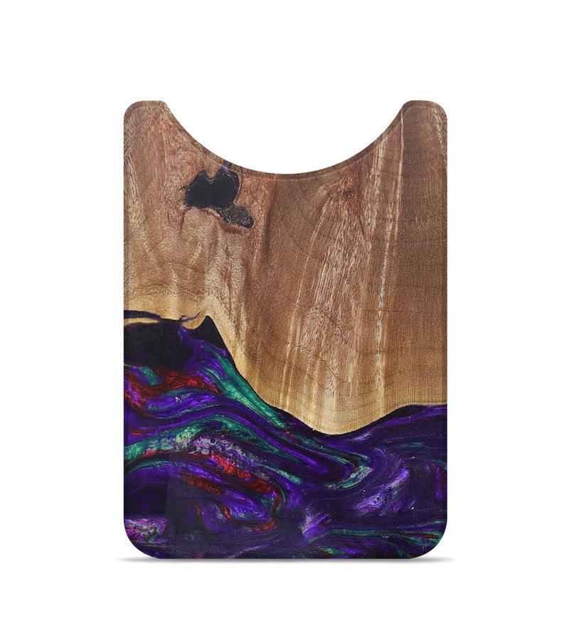 Live Edge Wood+Resin Wallet - Gale (Purple, 684530)
