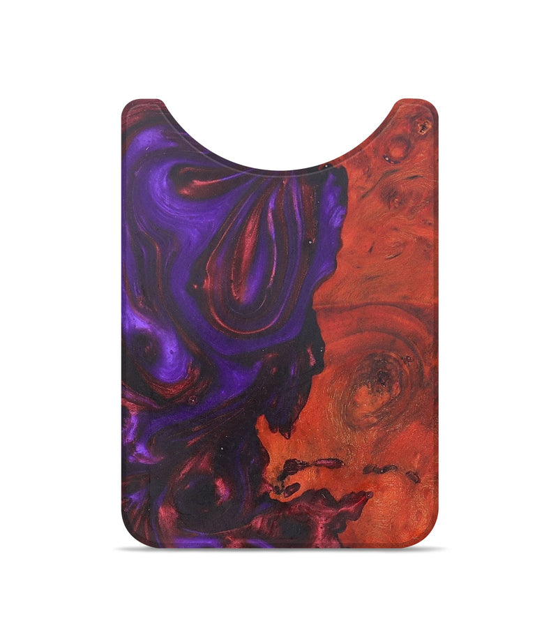 Live Edge Wood+Resin Wallet - Patrick (Purple, 684532)