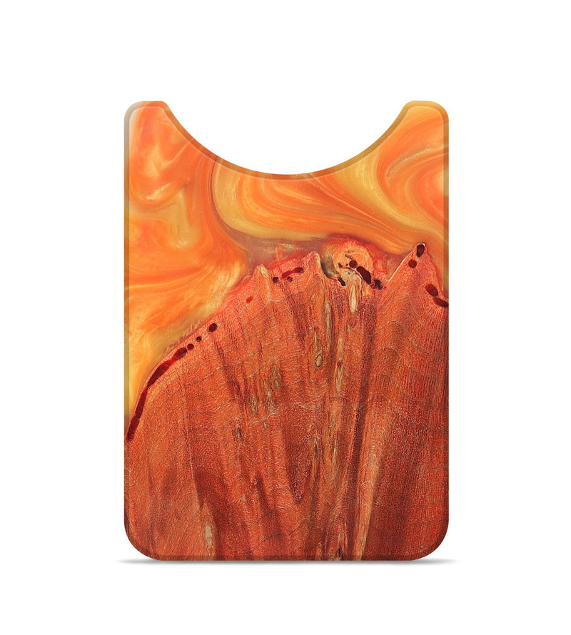 Live Edge Wood+Resin Wallet - Zion (Red, 684551)