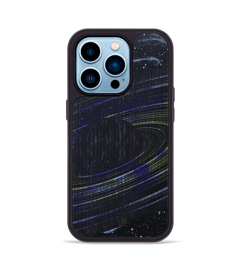 iPhone 14 Pro Wood+Resin Phone Case - Shana (Orbit, 684629)