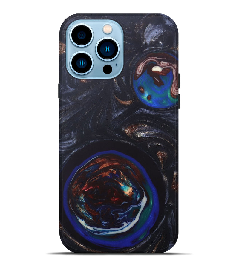 iPhone 14 Pro Max ResinArt Live Edge Phone Case - Lillian (Orbit, 684717)