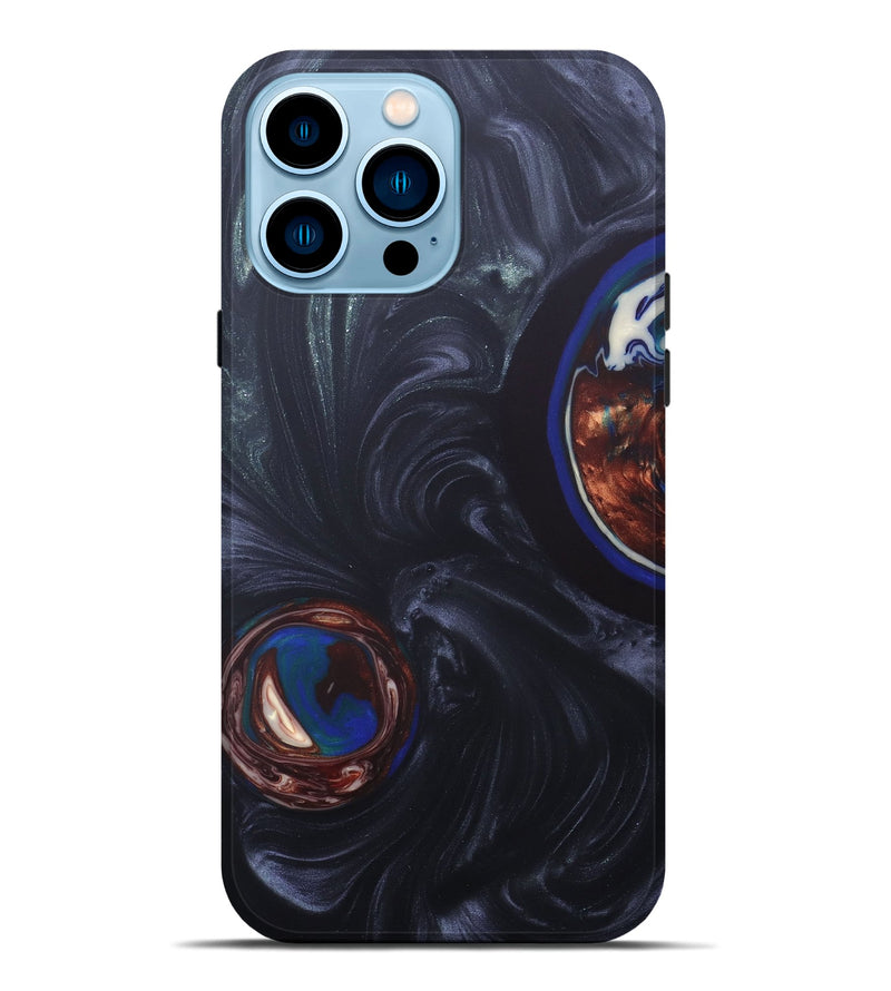 iPhone 14 Pro Max ResinArt Live Edge Phone Case - Inez (Orbit, 684721)