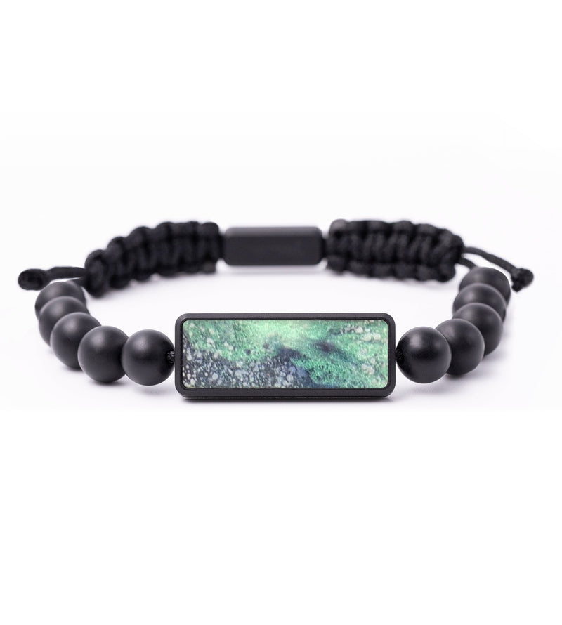Onyx Bead Wood+Resin Bracelet - Elisa (Cosmos, 684801)