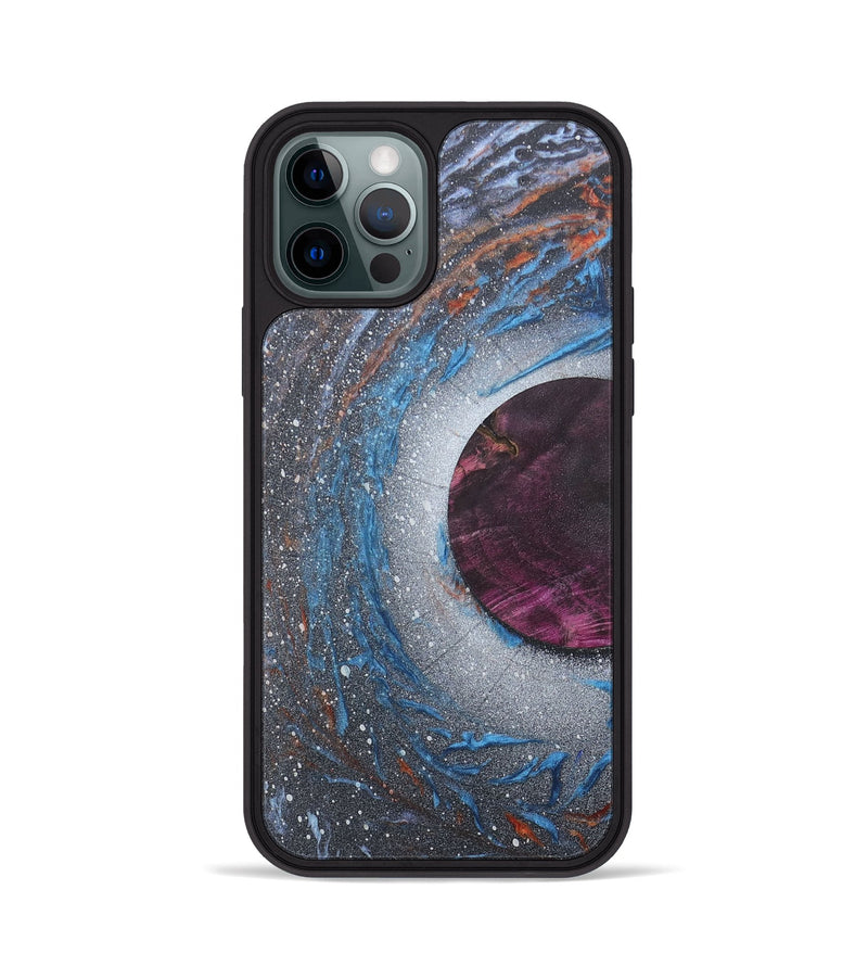 iPhone 12 Pro Wood+Resin Phone Case - Zane (Orbit, 684881)