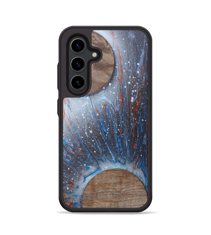 Galaxy S24 Wood+Resin Phone Case - Steve (Orbit, 684885)