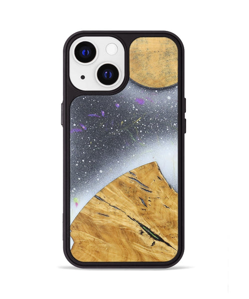 iPhone 13 Wood+Resin Phone Case - Ann (Orbit, 684892)