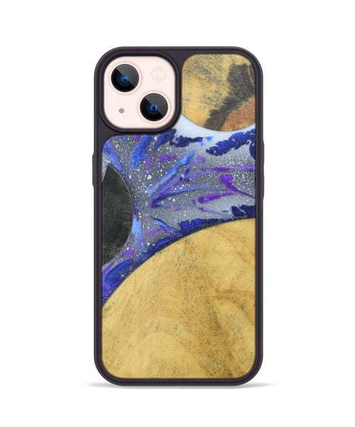 iPhone 14 Wood+Resin Phone Case - Annabelle (Orbit, 684893)
