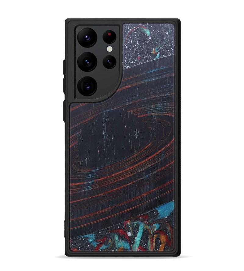 Galaxy S22 Ultra Wood+Resin Phone Case - Addisyn (Orbit, 684897)