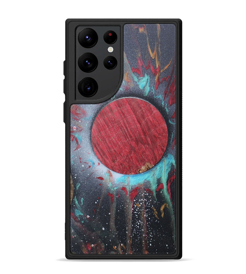 Galaxy S22 Ultra Wood+Resin Phone Case - Harriet (Orbit, 684923)