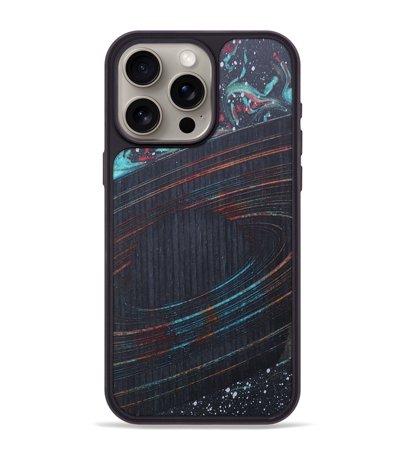 iPhone 15 Pro Max Wood+Resin Phone Case - Jax (Orbit, 684924)