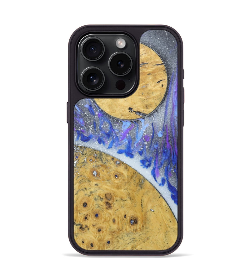 iPhone 15 Pro Wood+Resin Phone Case - Amina (Orbit, 684944)