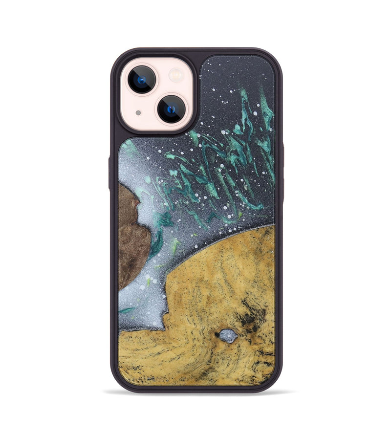 iPhone 14 Wood+Resin Phone Case - Brooke (Orbit, 684946)